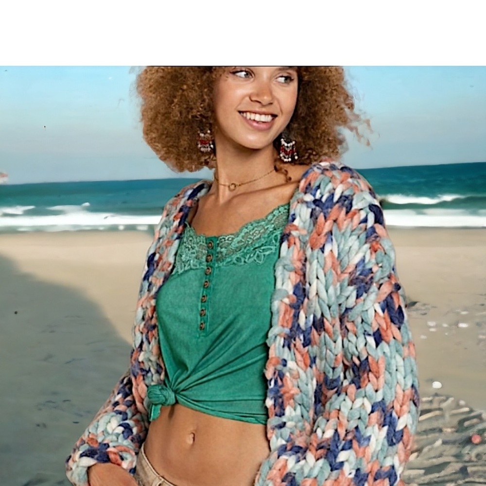 POL Handmade Chunky Cardigan - Picture 5 of 9